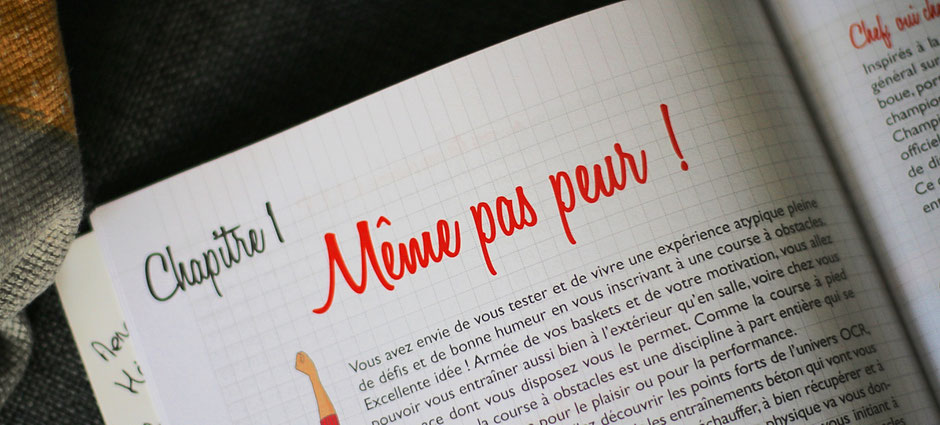 extrait du cahier OBSTACLE TRAINING de Sophie Vilmont