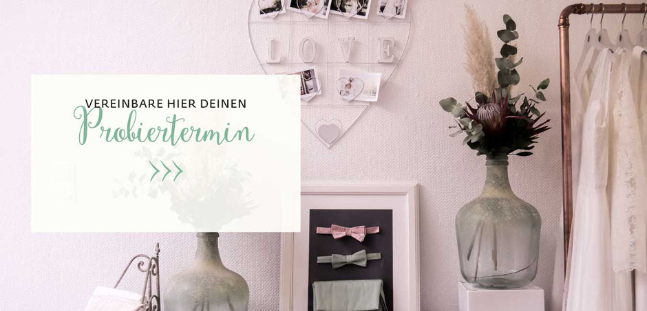 Brautkleider Hannover - Probiertermin vereinbaren