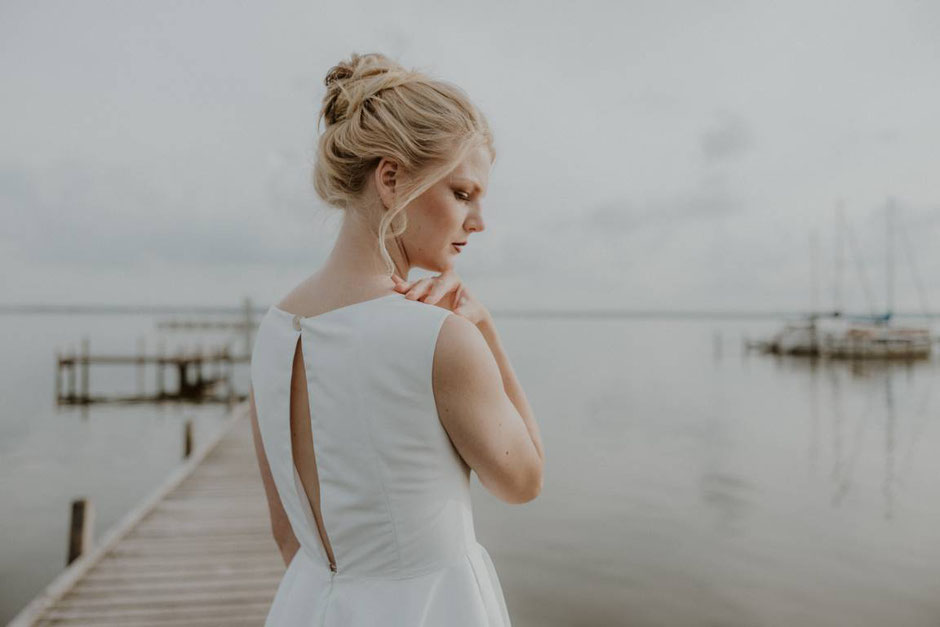 Brautkleid POLARMEER - hergestellt aus SEAQUAL® YARN