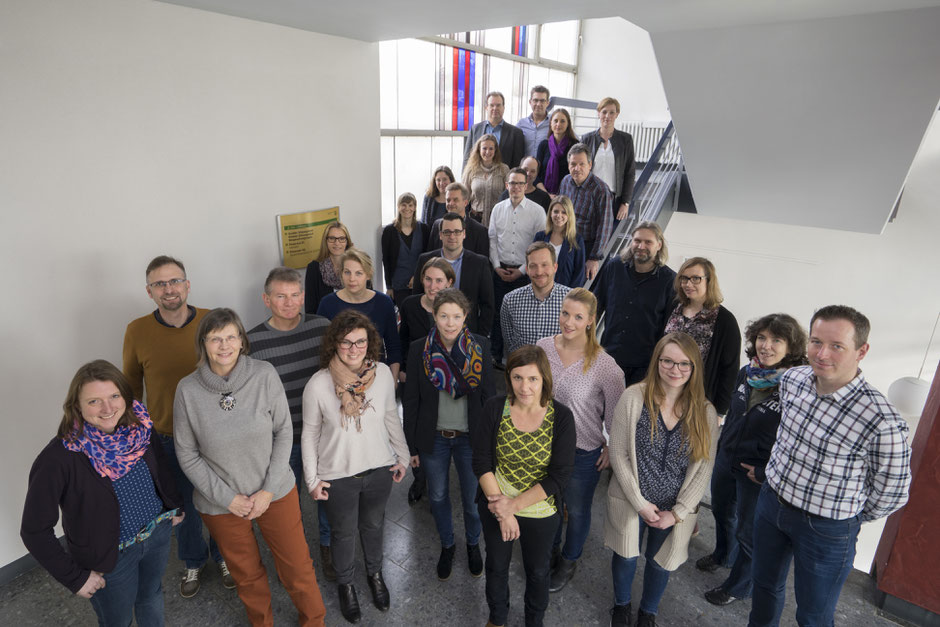 Die Regionalmanager der 11 LEADER-Regionen der Bezirksregierung Arnsberg mit den Ansprechpartnern des Dezernats 33.
