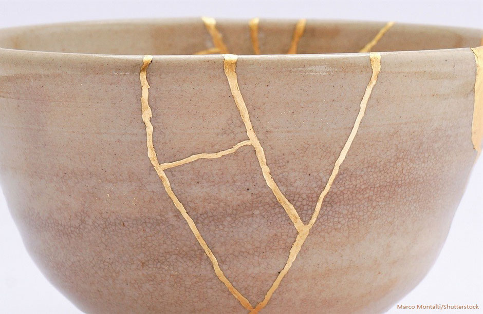 Kintsugi: Handwerk und Lebensweisheit - Landhausidyll-Gartenkeramik