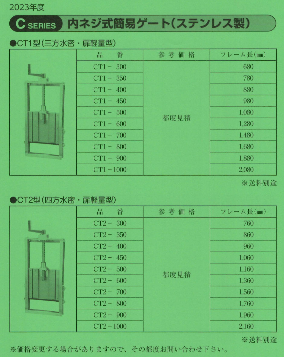 主に農業用水路に取り付けられる、様々なゲートや扉をご紹介するページです