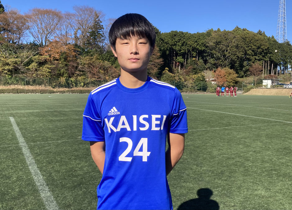最優秀選手賞 一見季斗選手