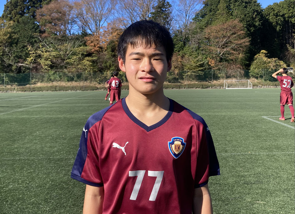 最優秀選手賞　戸塚柚葵選手（浜松開誠館）