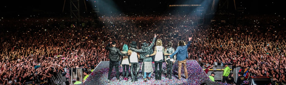 Elton John - Rolling Stones - Robbie Williams - Tote Hosen - Guns N' Roses - Ernst Happel Stadion Wien Konzert 2017