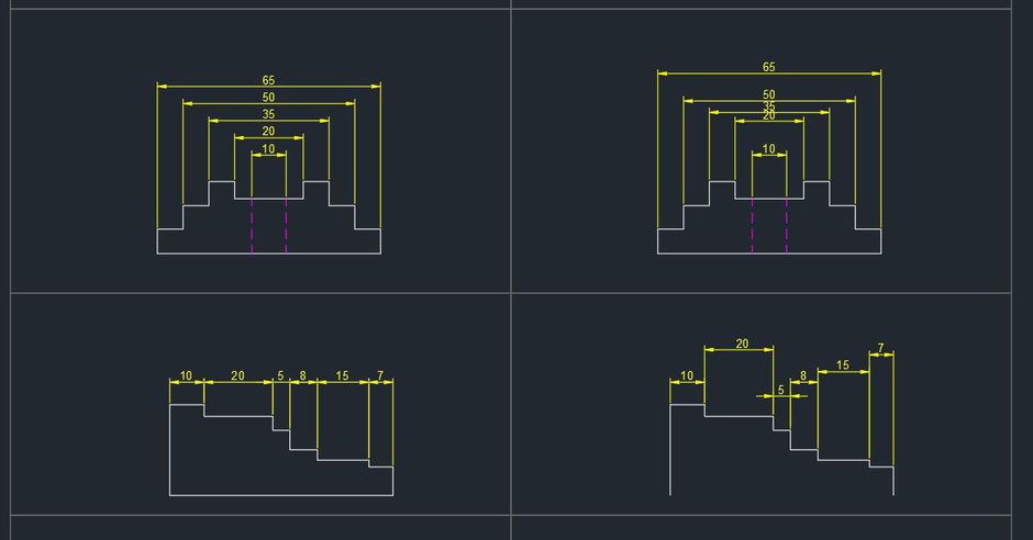 寸法記入 AutoCAD