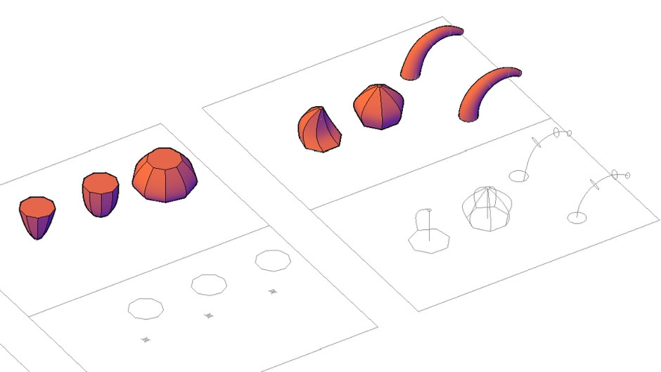 AutoCAD 3D ソリッドモデリング ロフト ガイド