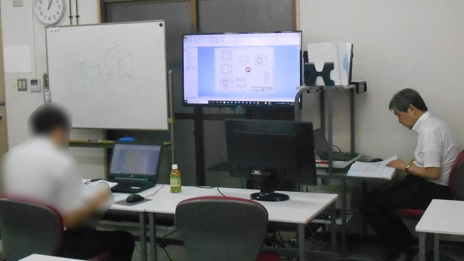 大阪府 製造メーカー様 個別講座 Inventor 基礎 オートデスク認定トレーニングセンター 新大阪 マンツーマン
