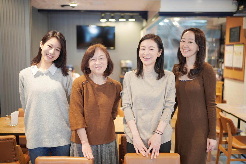 茶話会の後の記念写真