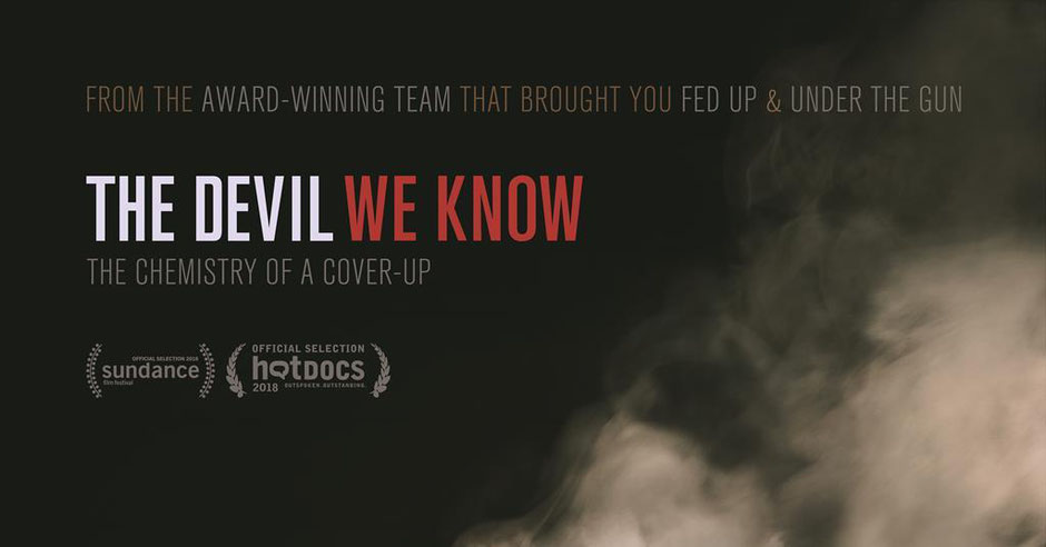 In The Devil We Know documentary DuPont had been conducting its own medical studies for more than four decades, which had shown that PFOA caused cancerous testicular, pancreatic and liver tumors in lab animals.