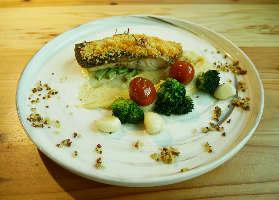 Crispy Pan-Seared Barramundi from Mahota pantry