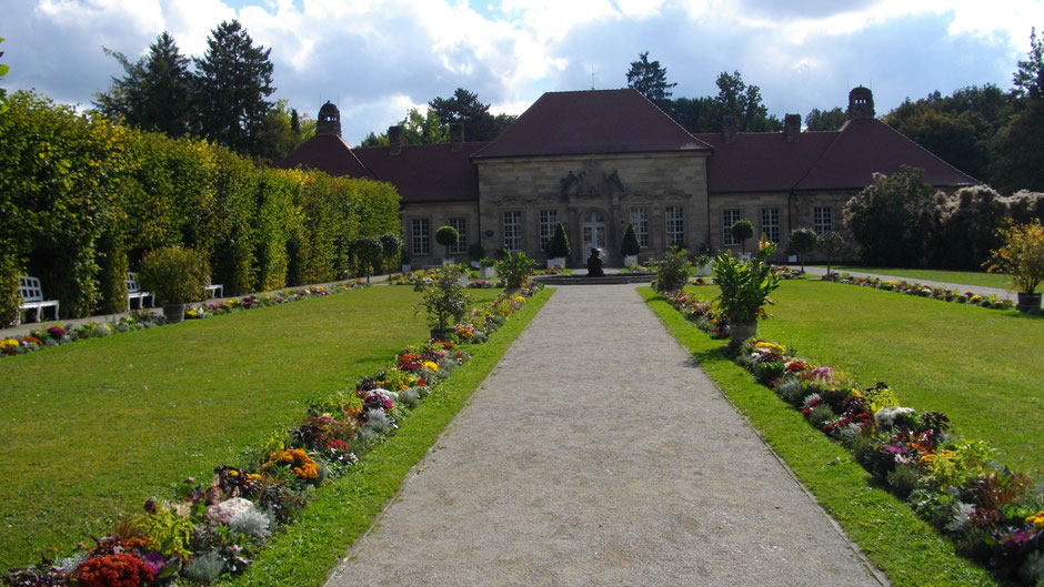 Das Alte Schloss in der Eremitage in Bayreuth