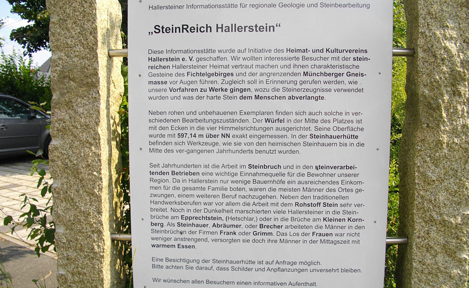 Rundweg "SteinReich Hallerstein"