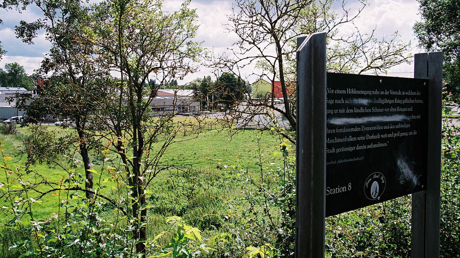 Stationstafel 8, kurz vor Hof