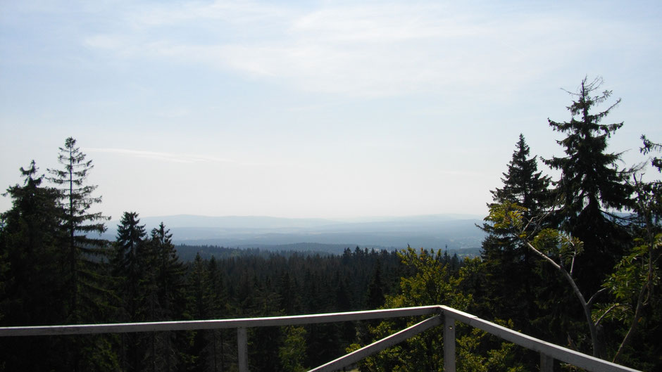 Aussichtsplattform auf dem Weißmainfelsen