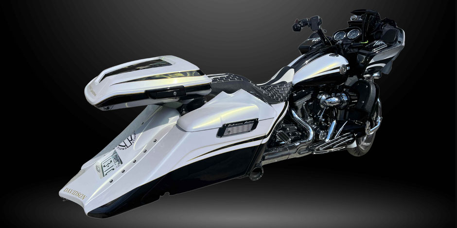 カスタムペイントハーレー,バガーキット ,ハーレーバガーカスタム