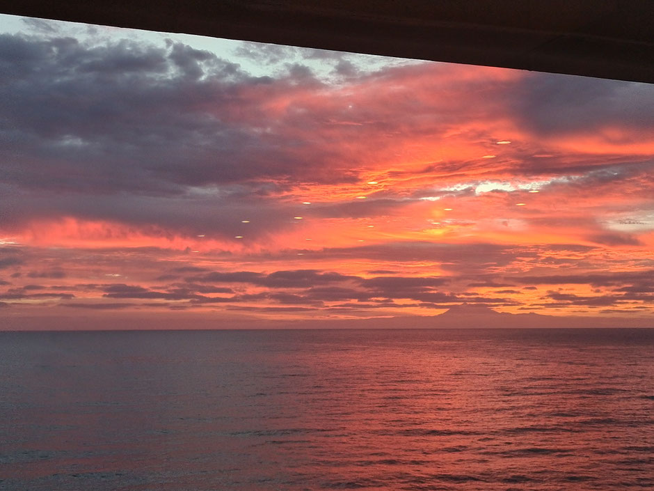 Sonnenaufgang, Atlantik, Ruhe, Meditation