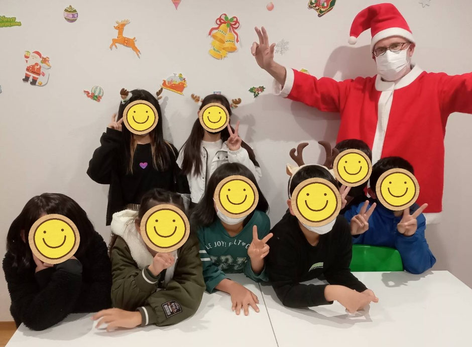 去年のクリスマス会（多屋校）