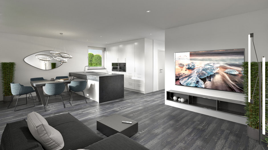 Architekturvisualisierung, Immobilienvisualisierung, CGI, Rendering, 3D Visualisierung, Visualisierung, Animation, Produktvisualisierung, München, Bayern, Deutschland