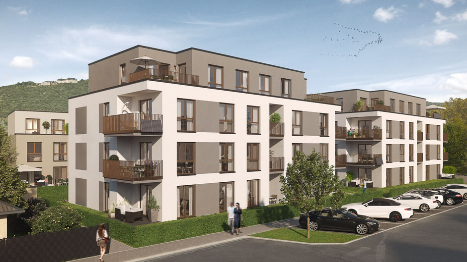 Neubau Mehrfamilienhaus Königswinter  Bauherr: EHP Projekt GmbH  Fertigstellung 2025