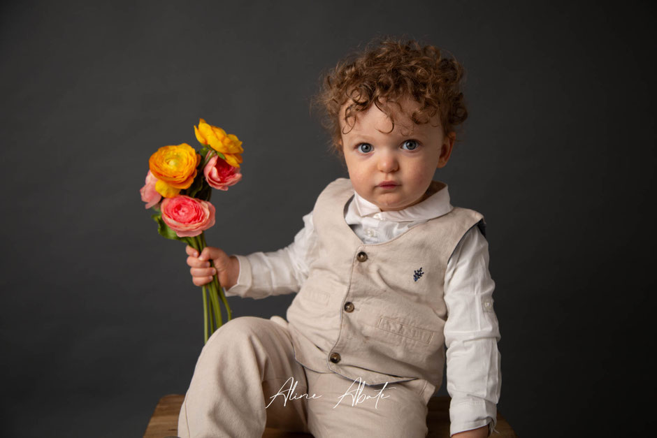 photographe enfants Avesnois Dourlers portrait enfant naturel