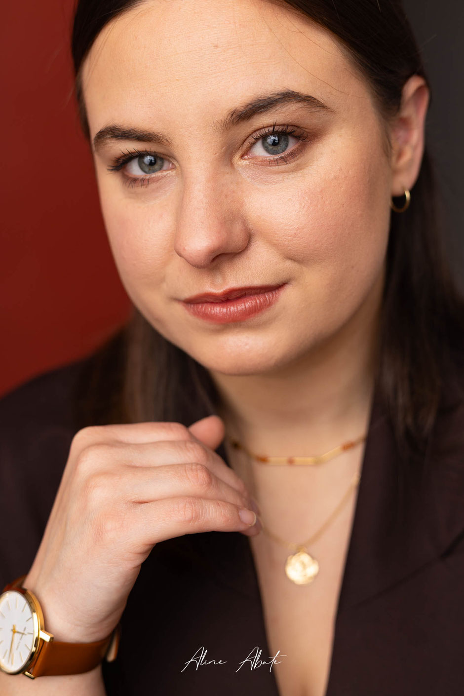 séance corporate Avesnes-sur-Helpe portrait femme studio