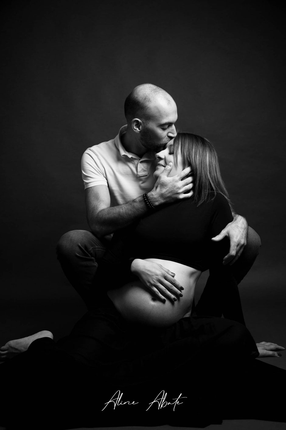 portrait grossesse Bavay photographe maternité Avesnois lumière naturelle