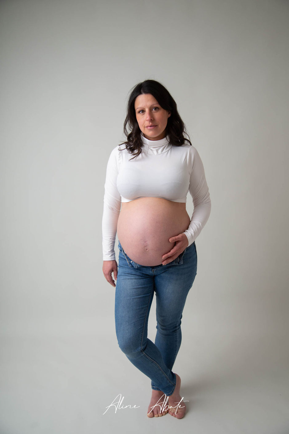séance grossesse Le Quesnoy photographe maternité naturelle