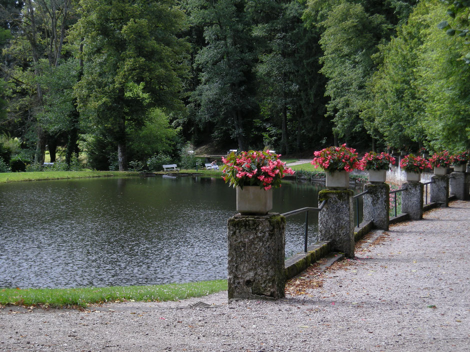 L'étang du Grand Parc thermal (c) Municipalité de LVLB