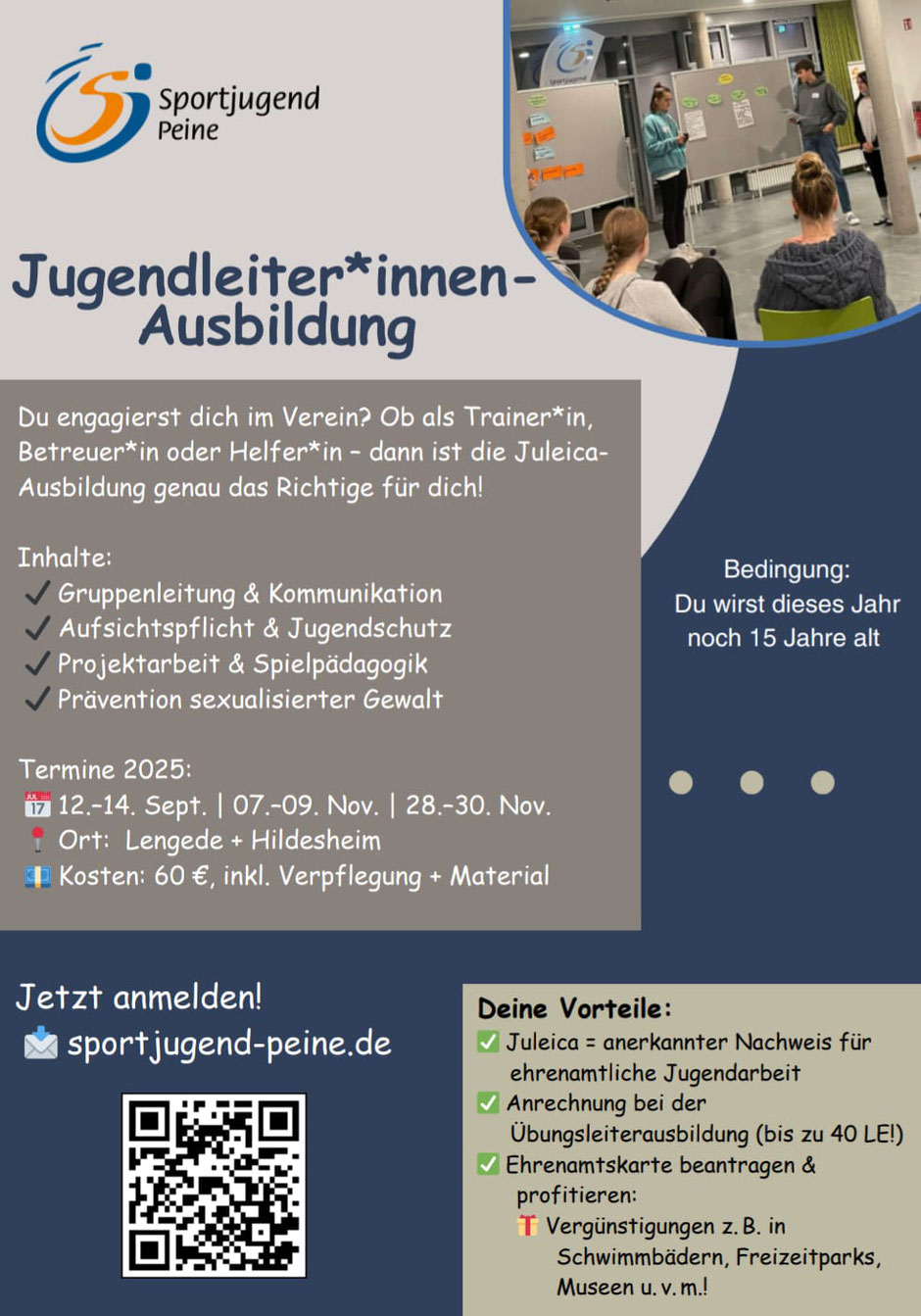 Sei jetzt dabei!