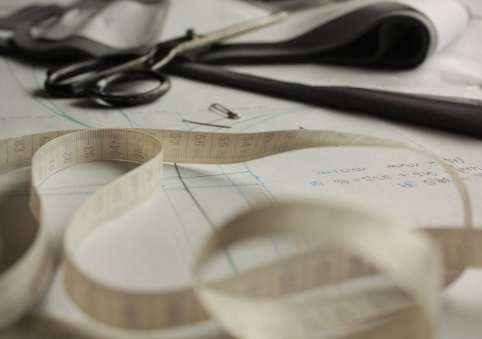 Begleitung beim Zuschnitt von individuellen Nähprojekten