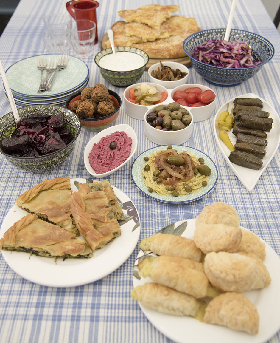 Sarakosti Buffet, Kathara Deftera vegan