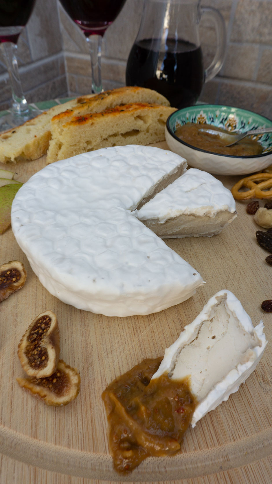 Veganer Camembert