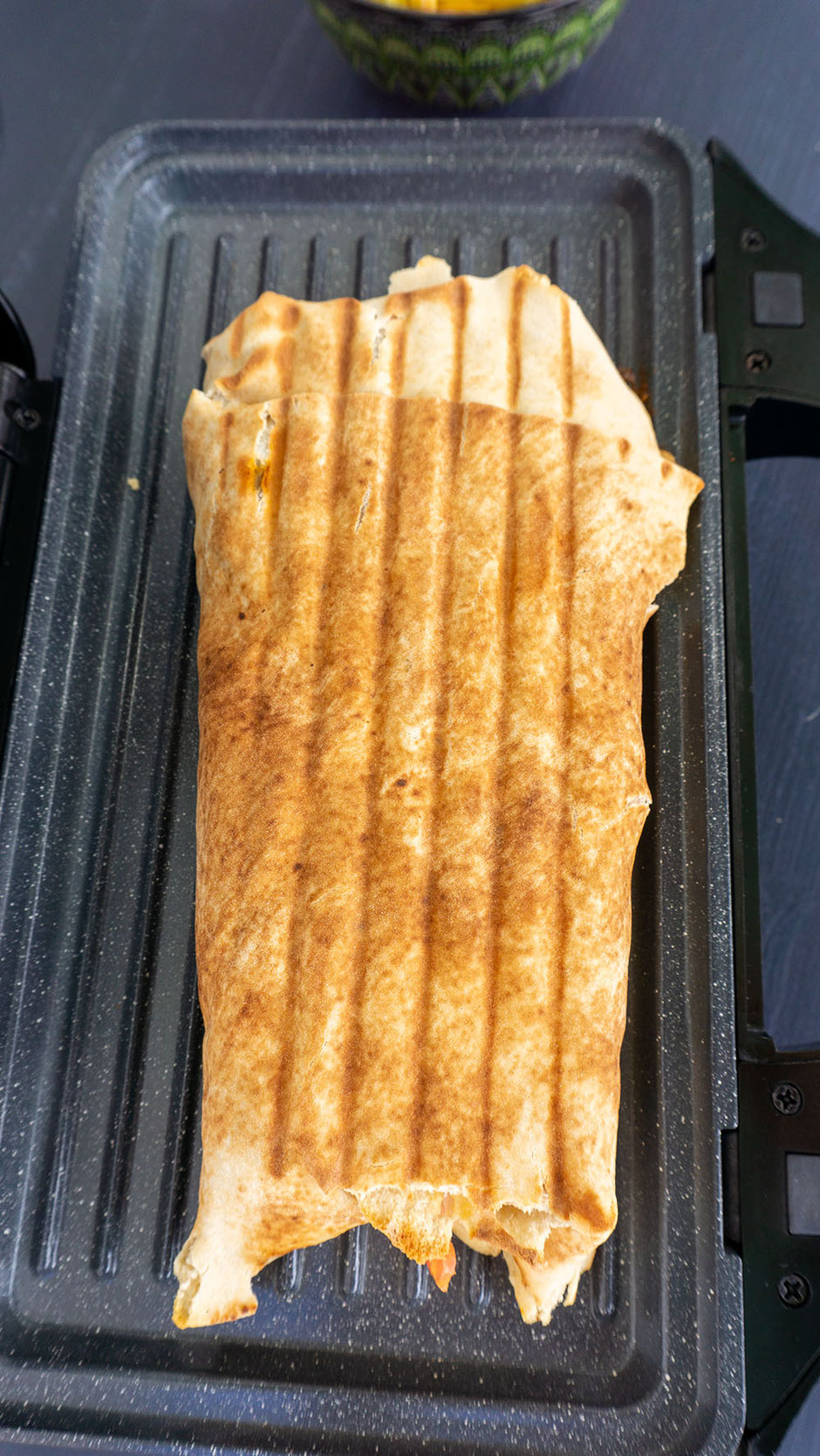 Pilz-Shawarma-Rolle vegan