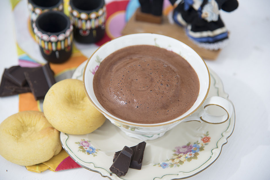 Chocolate caliente heisse Schokolade vegan