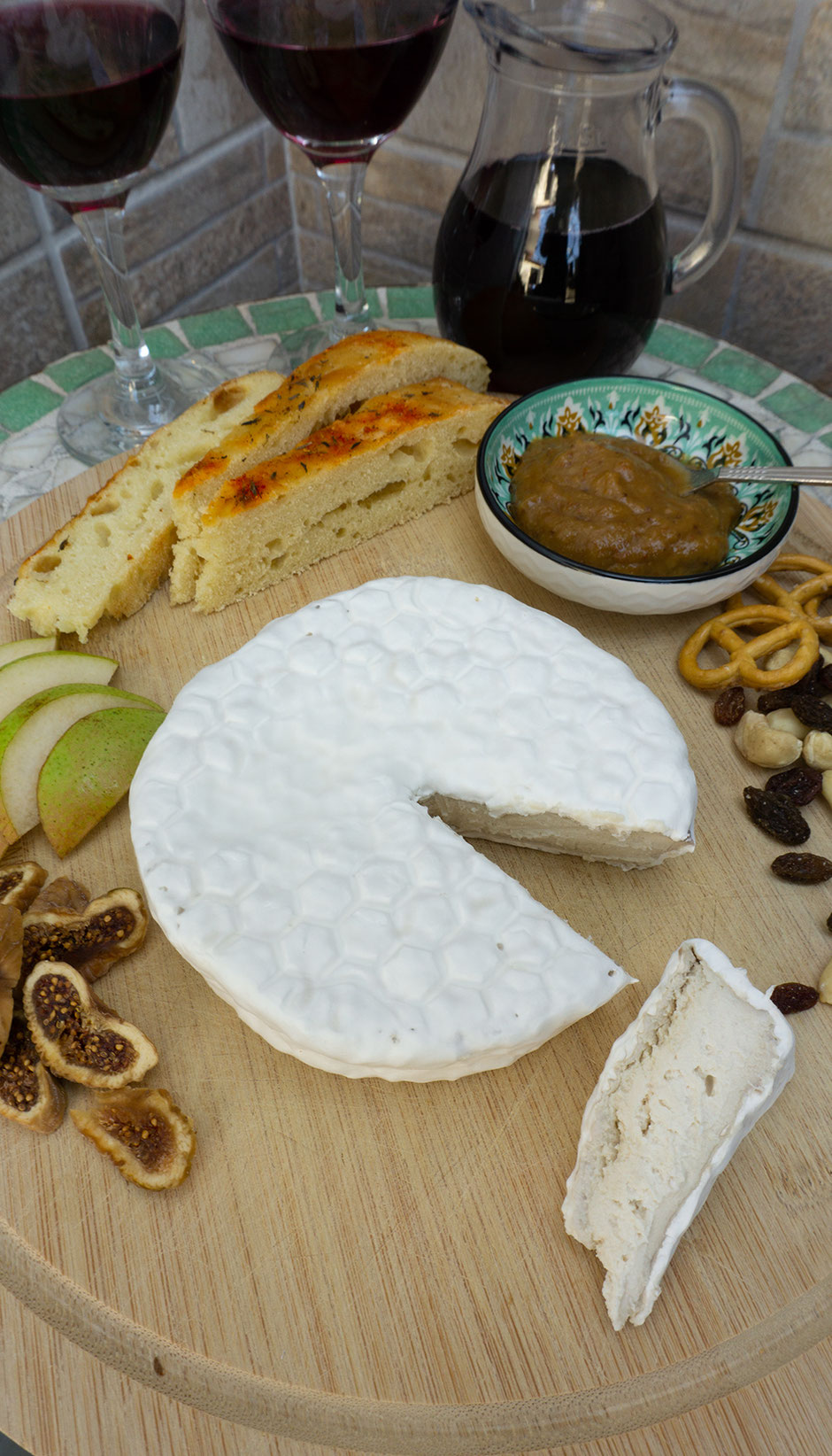 Veganer Camembert