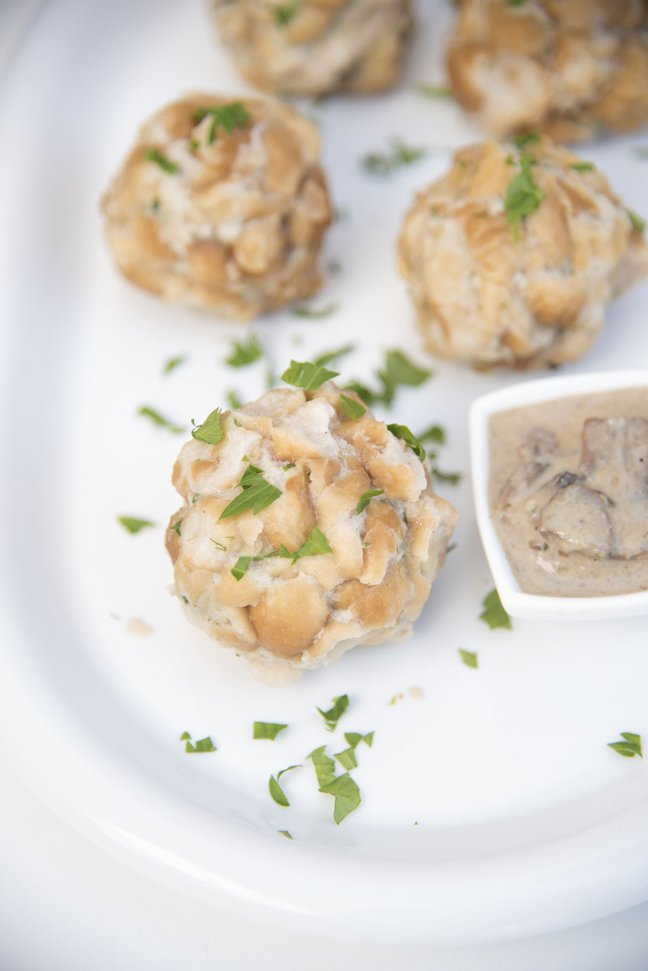 Vegane Brezelknödel