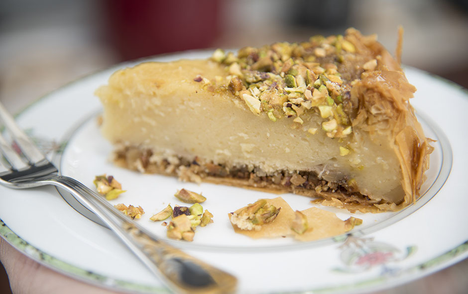 Baklava Cheesecake vegan