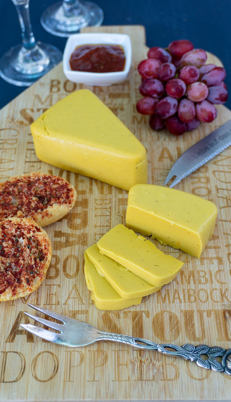 Veganer Käse