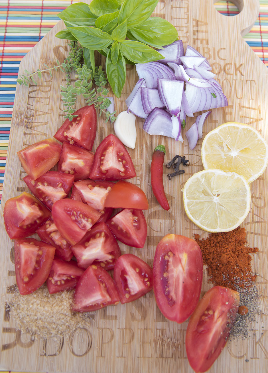 Tomatenmarmelade Zutaten