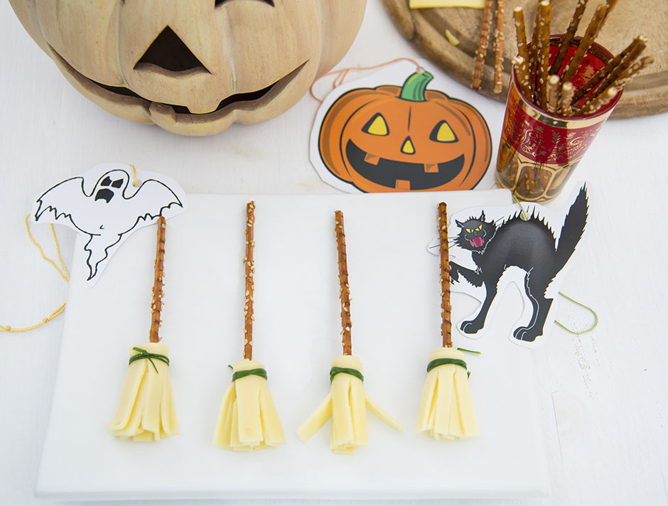 Halloween vegan Hexenbesen
