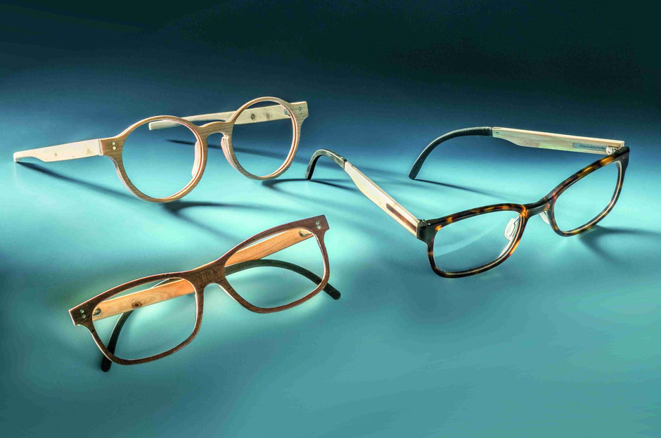 Wacholder-Brillen in verschiedenen Ausführungen