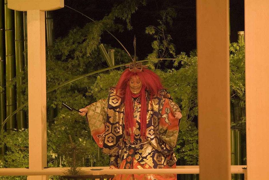 小喝食　武田神社薪能第2回「小鍛冶」シテ 佐久間二郎師