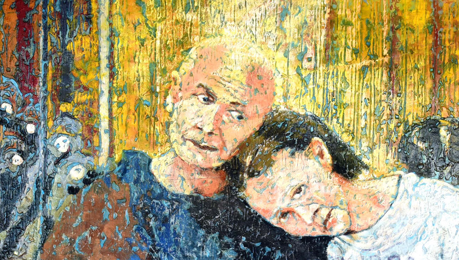 für Anastasia_2026_Öl auf Leinwand (Detail) => siehe Blogartikel Solidarität