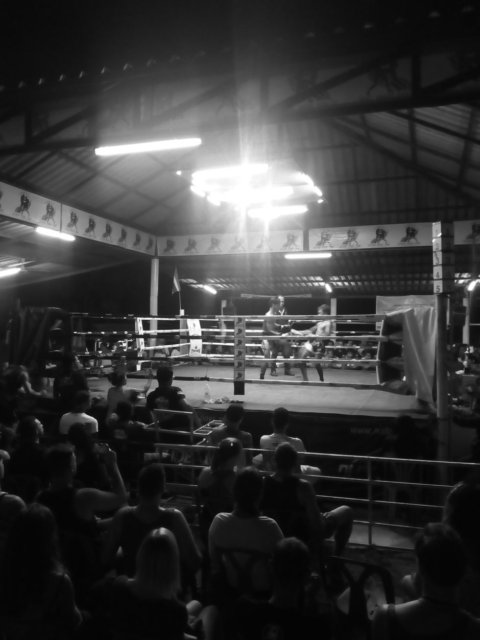 Ko Tao, Muay Thai Boxen, Kampfsport, Thailand, Zwei auf Achse, Backpacking