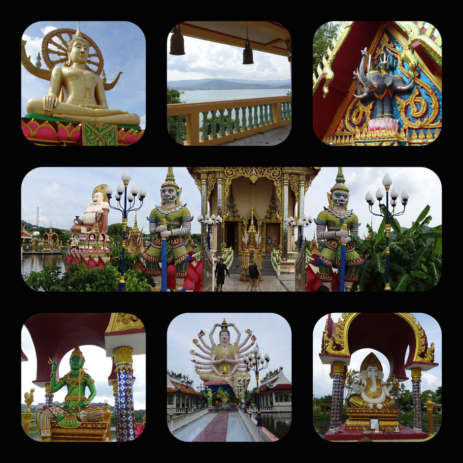 Koh Samui, Thailand, Big Buddha, Nuan Na Ram, Wat Plai Leam, Statue, Tempel, Thailand 2016, Zwei auf Achse, Backpacker