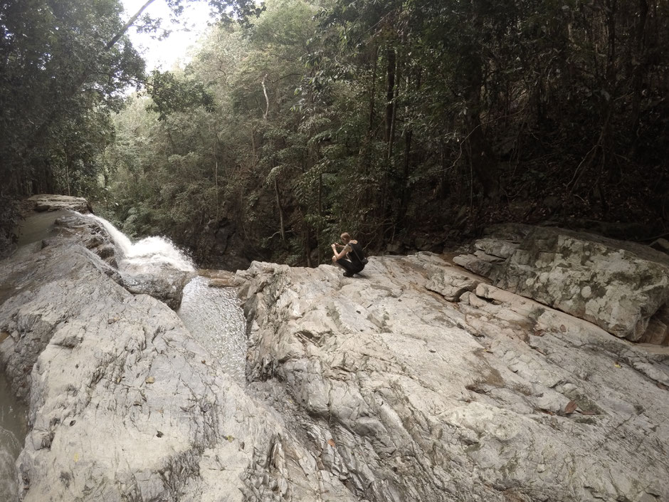 Koh Samui, Thailand, Wasserfall, Khun Si Wasserfall, Zwei auf Achse, Thailand 2016, Backpacker