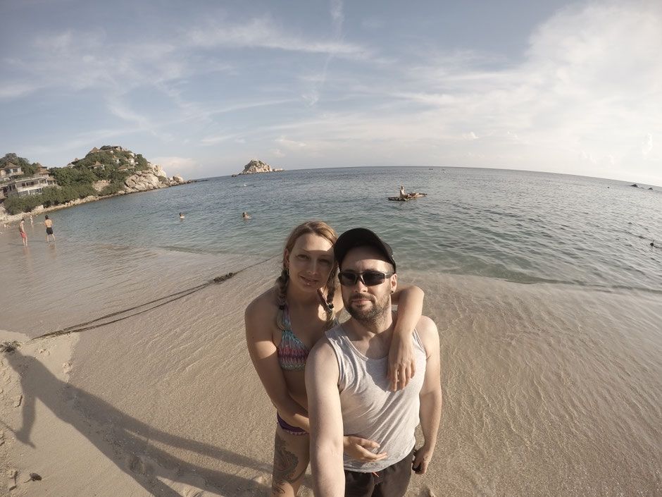 Ko Tao, Strand, Shark-Bay, Badestrand, Thailand, Thailand 2016, Meer, Ocean, Strand, Beach
