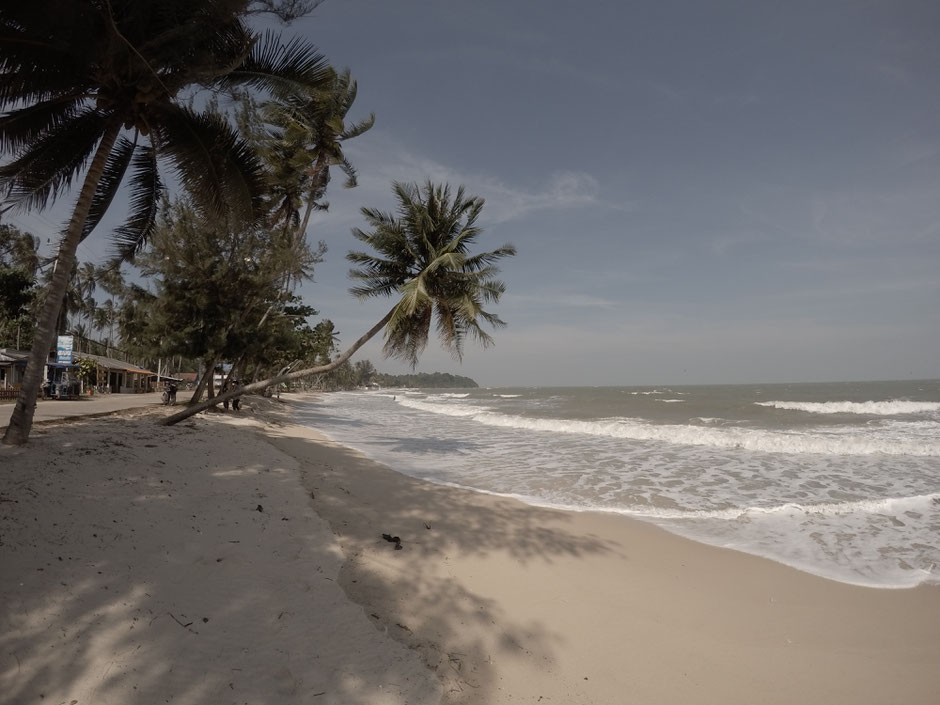 Sai Ri Beach, Thailand, Chumphon, Beach, Strand, Palmen, Meer, Backpacker, Zwei auf Achse,