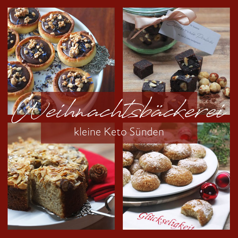 Kerstins Keto, Saftige Schokoküchlein mit Pfefferkuchengewürz und Orangenabrieb